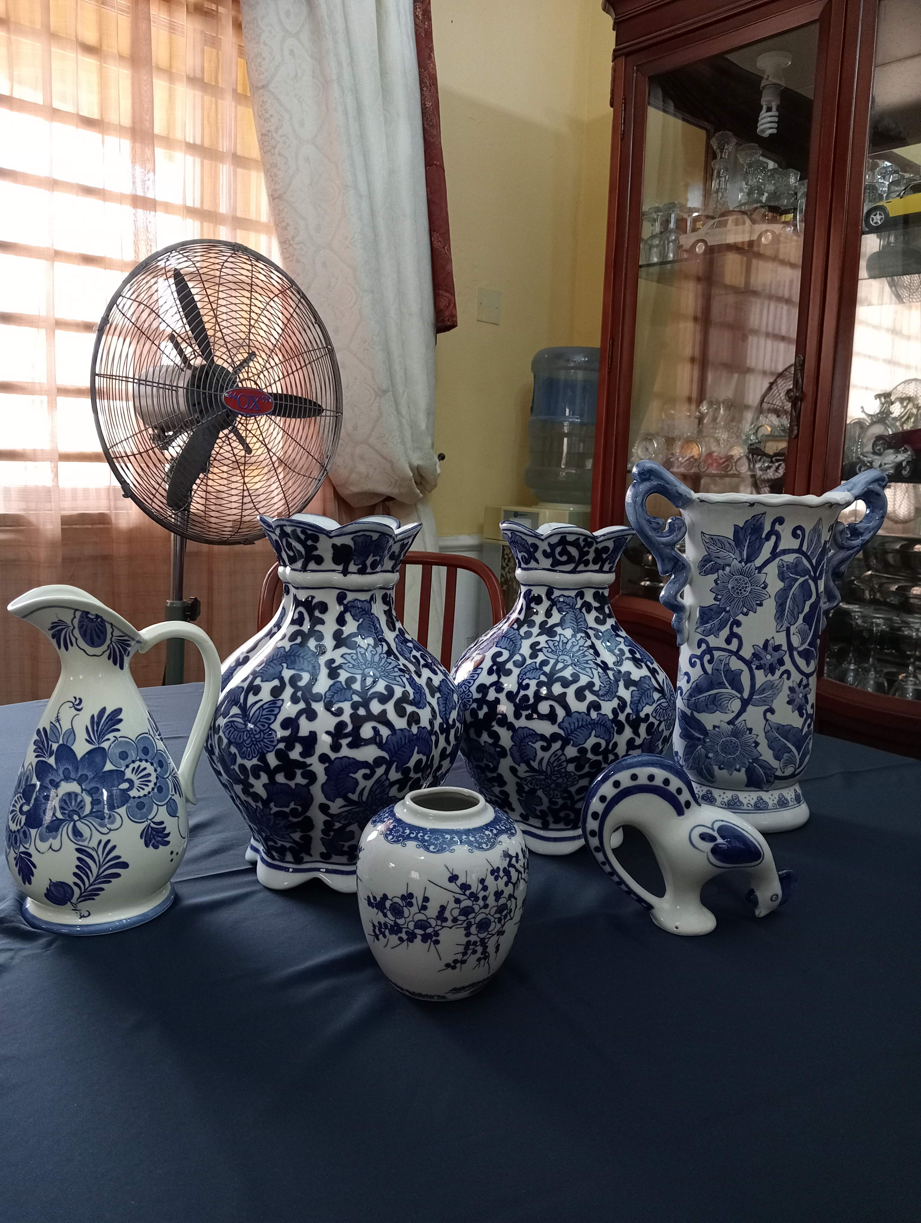 No Stately home is complete without a collection of Blue and White China.